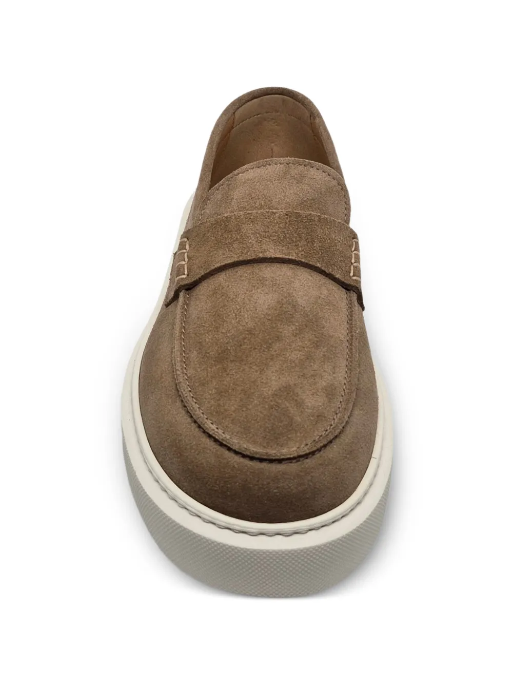 Henderson Baracco suede slip-on loafers Bruin