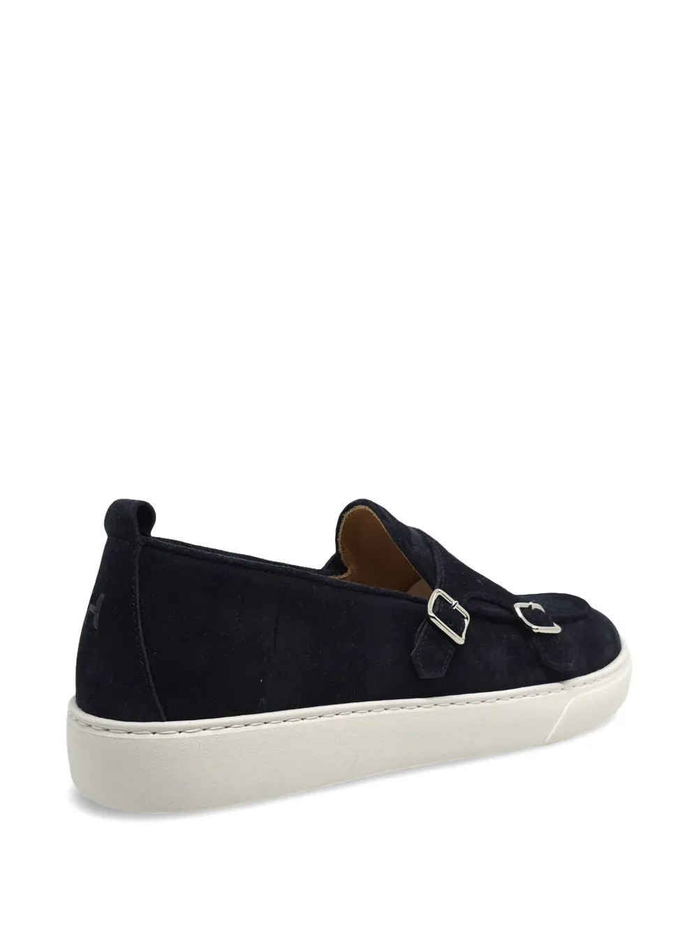 Henderson Baracco double buckle-fastening loafers Blauw