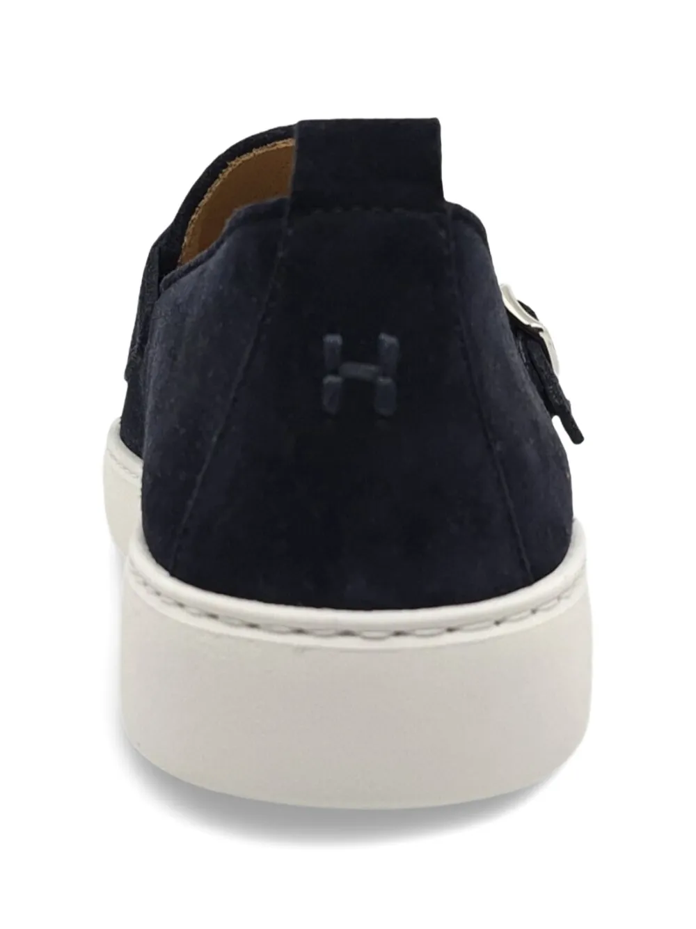 Henderson Baracco double buckle-fastening loafers Blauw