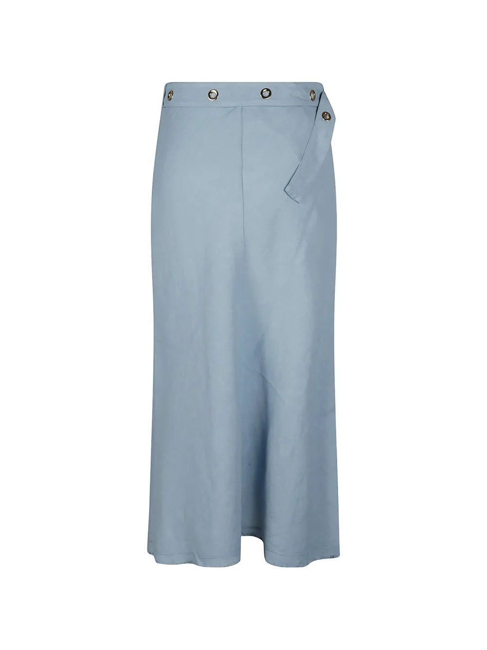 PINKO Midi-rok verfraaid met ringlets Blauw