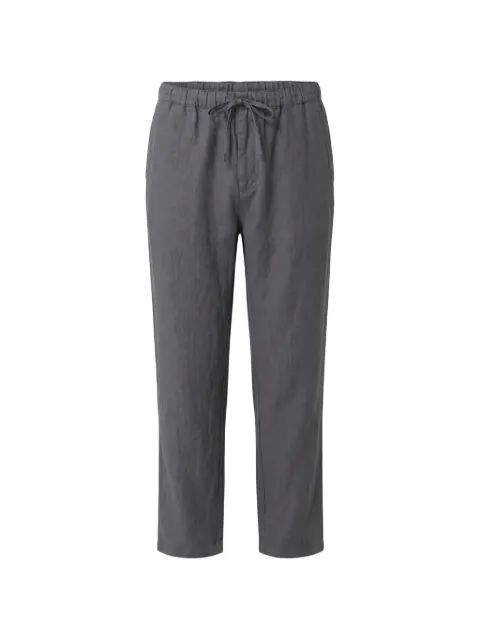 120% Lino drawstring linen trousers