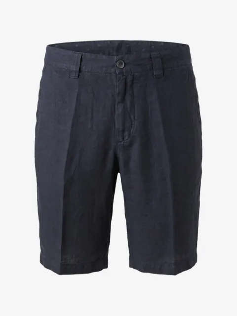 120% Lino shorts con pinzas