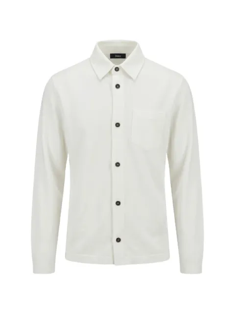 Herno long-sleeve cotton shirt