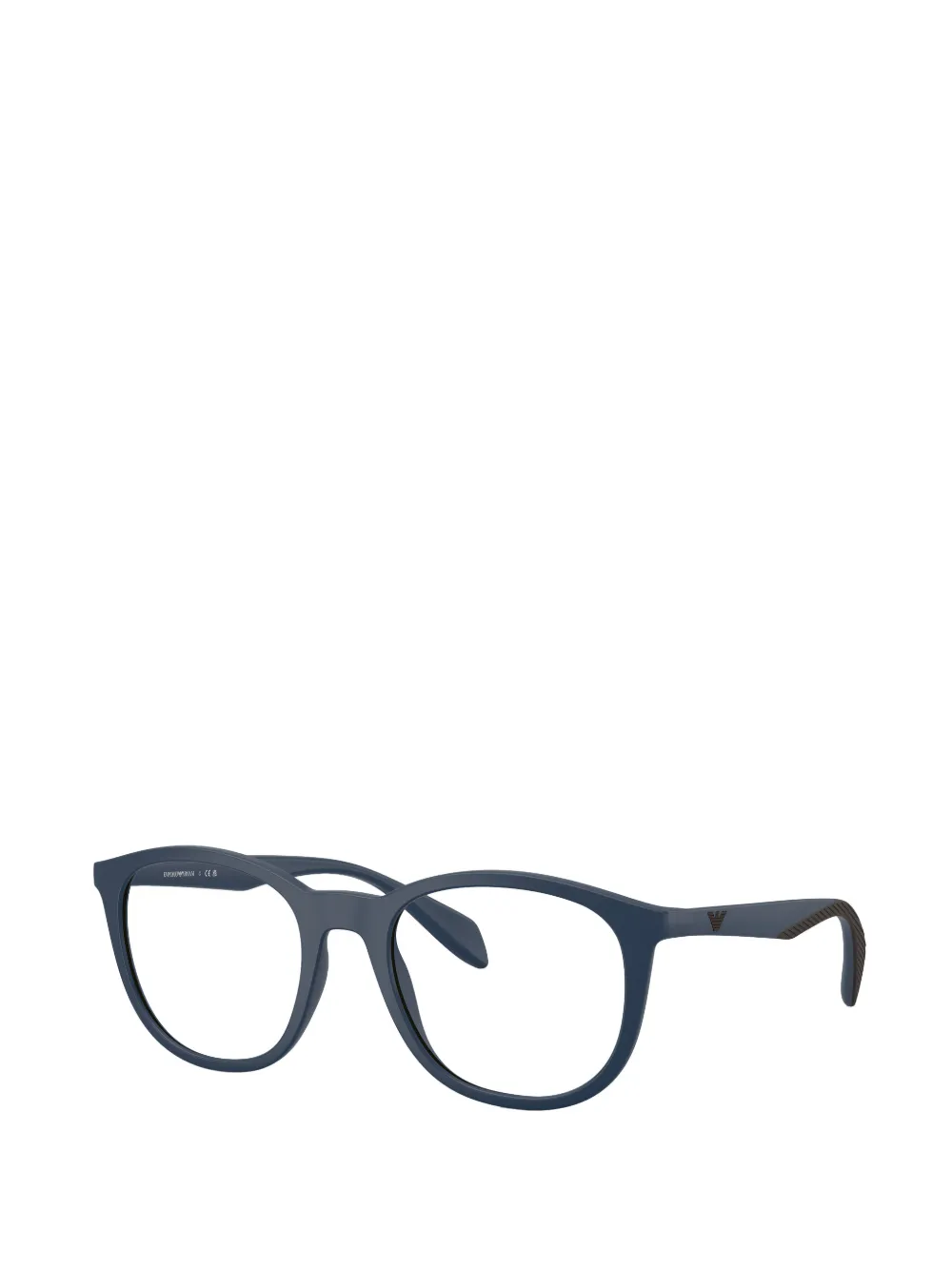 Emporio Armani Bril met rond montuur Blauw