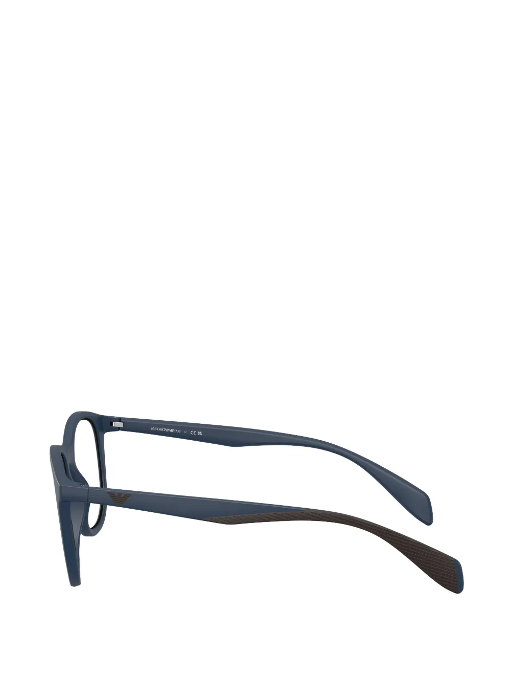 Emporio Armani Bril met rond montuur Blauw