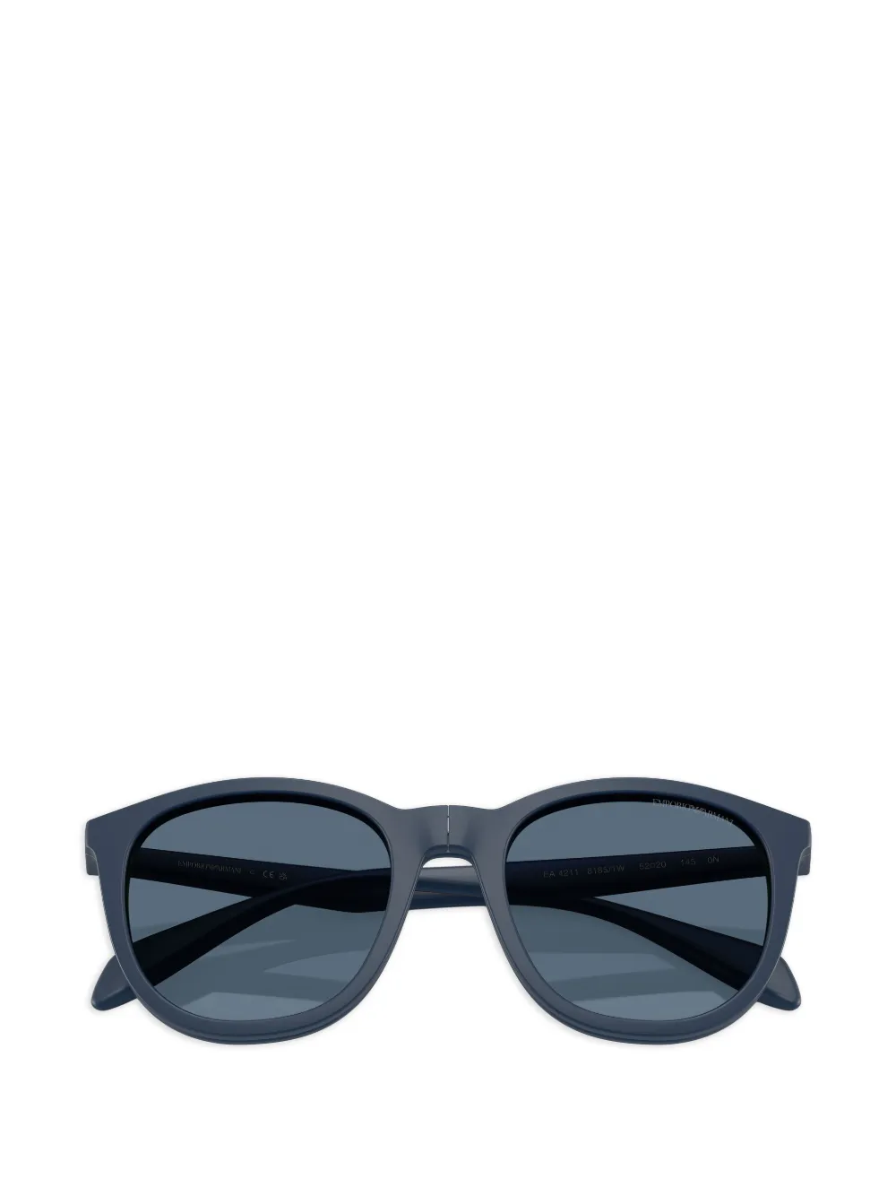 Emporio Armani Bril met rond montuur Blauw