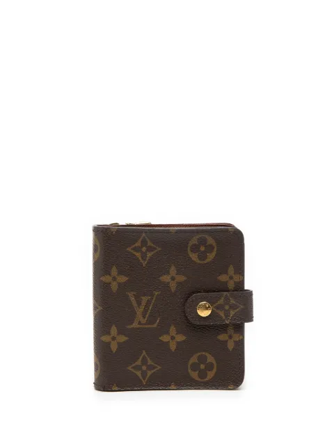 Louis Vuitton Pre-Owned cartera plegable pequeña compacta con monograma 2001
