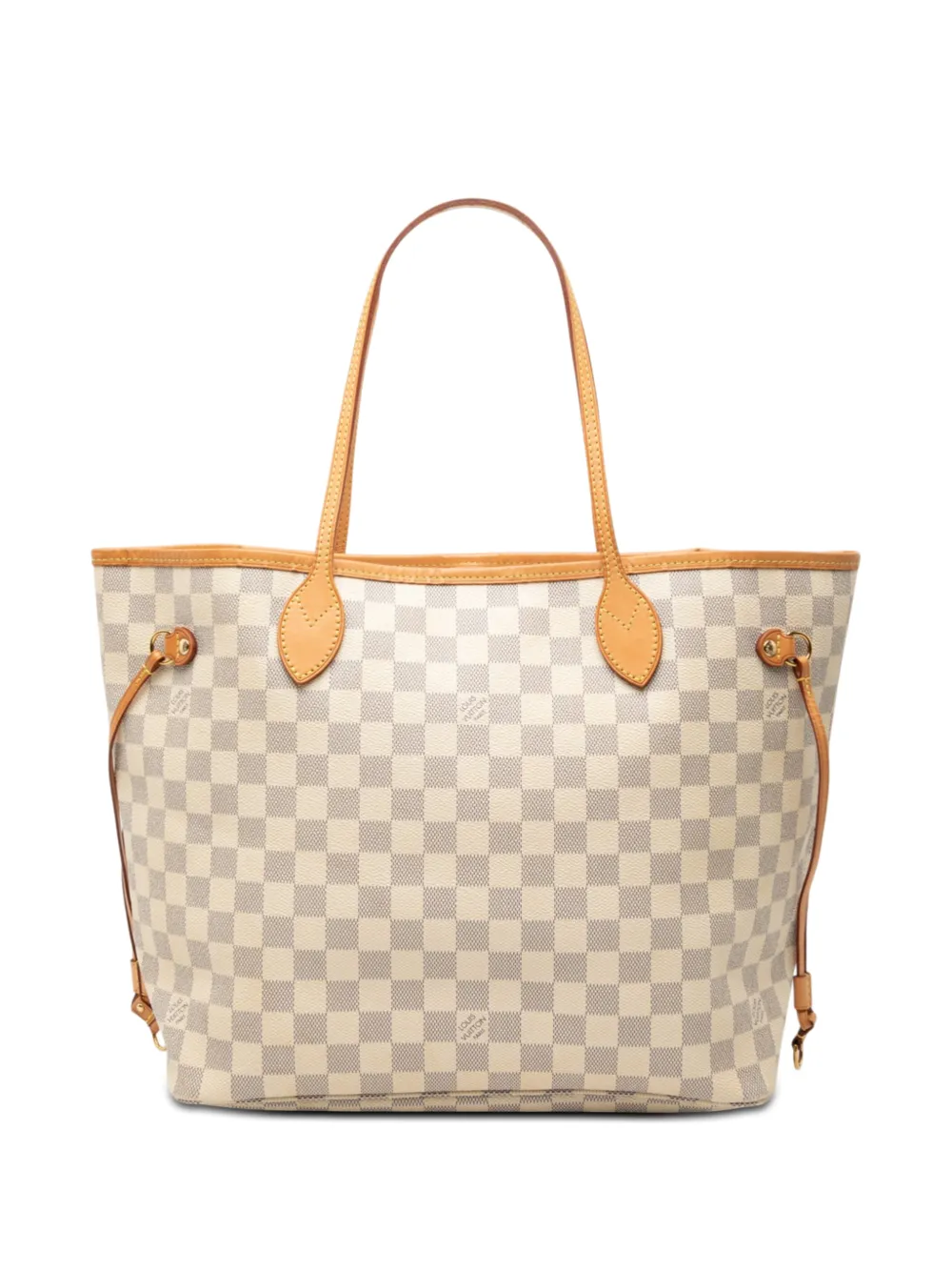 Louis Vuitton Pre-Owned 2018 Damier Azur Neverfull MM tote bag - Bianco
