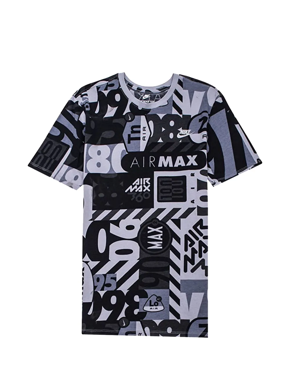 Nike Air Max graphic-print T-shirt - Schwarz