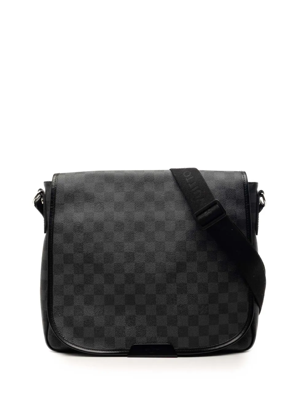 Louis Vuitton Pre-Owned 2009 Damier Graphite Daniel MM crossbody bag - Nero