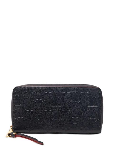 Louis Vuitton Pre-Owned 2018 Monogram Empreinte Zippy Wallet long wallets