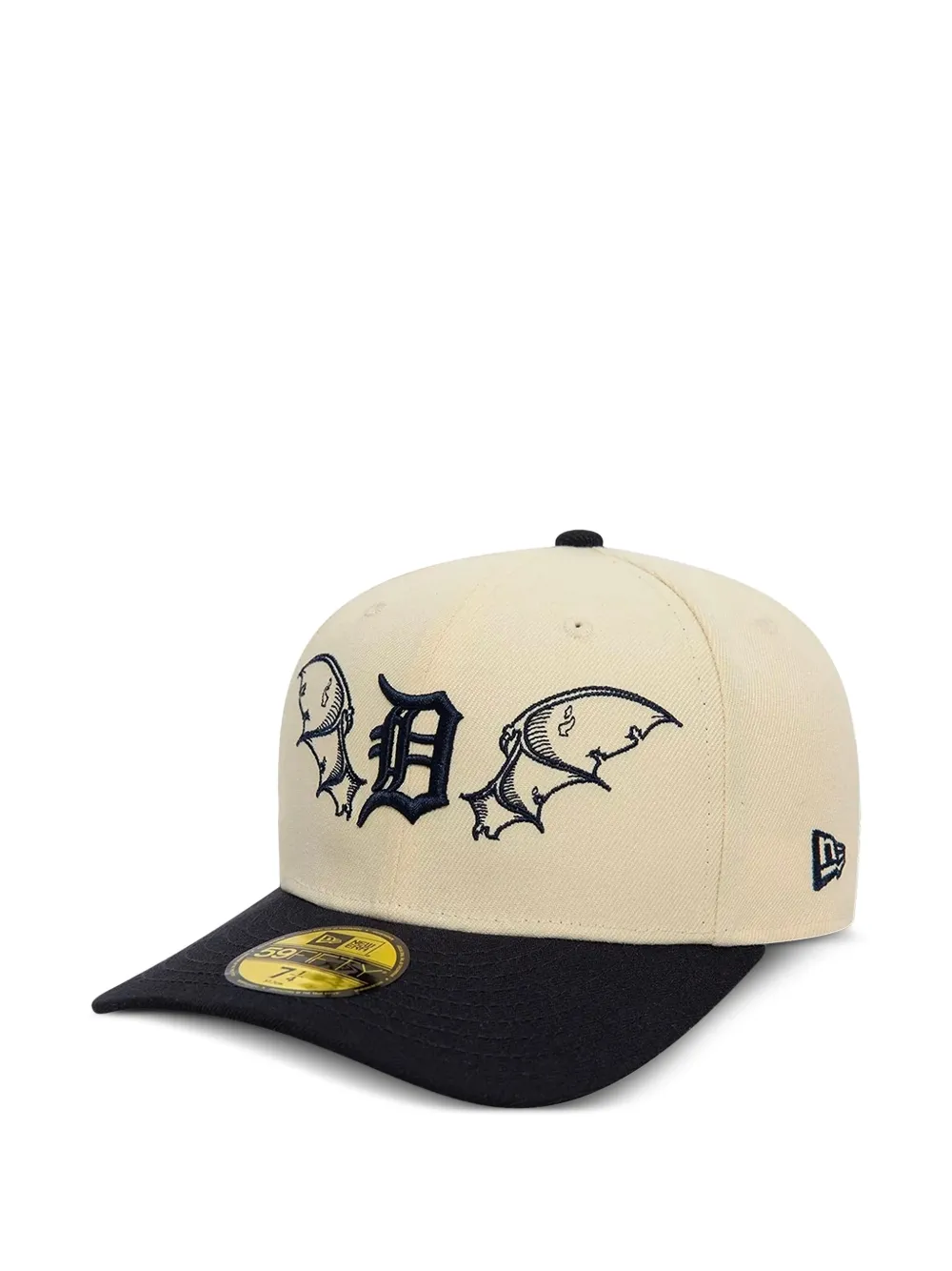 NEW ERA CAP 디트로이트 타이거즈 MLB 팀 자수 캡 모자 | 뉴트럴 | Image 1