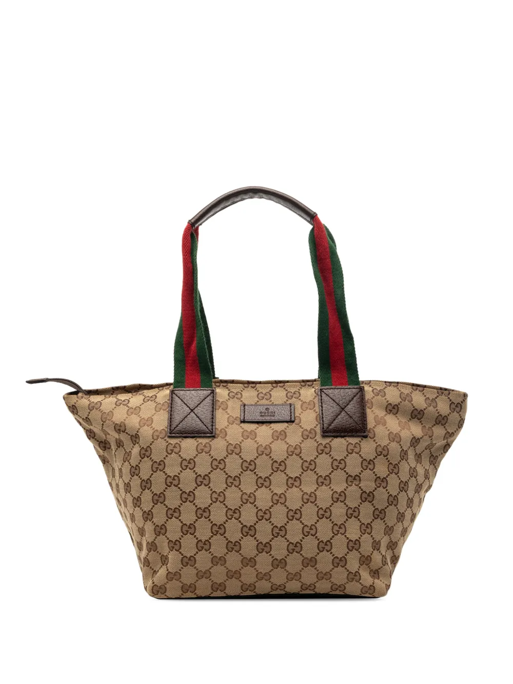 Gucci Pre-Owned 2000-2015 GG Canvas Web tote bag - Toni neutri