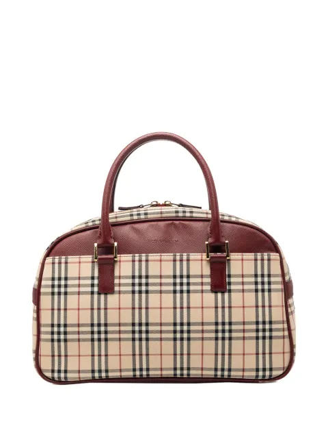 Burberry Pre-Owned 2000-2017 House Check Canvas handbag