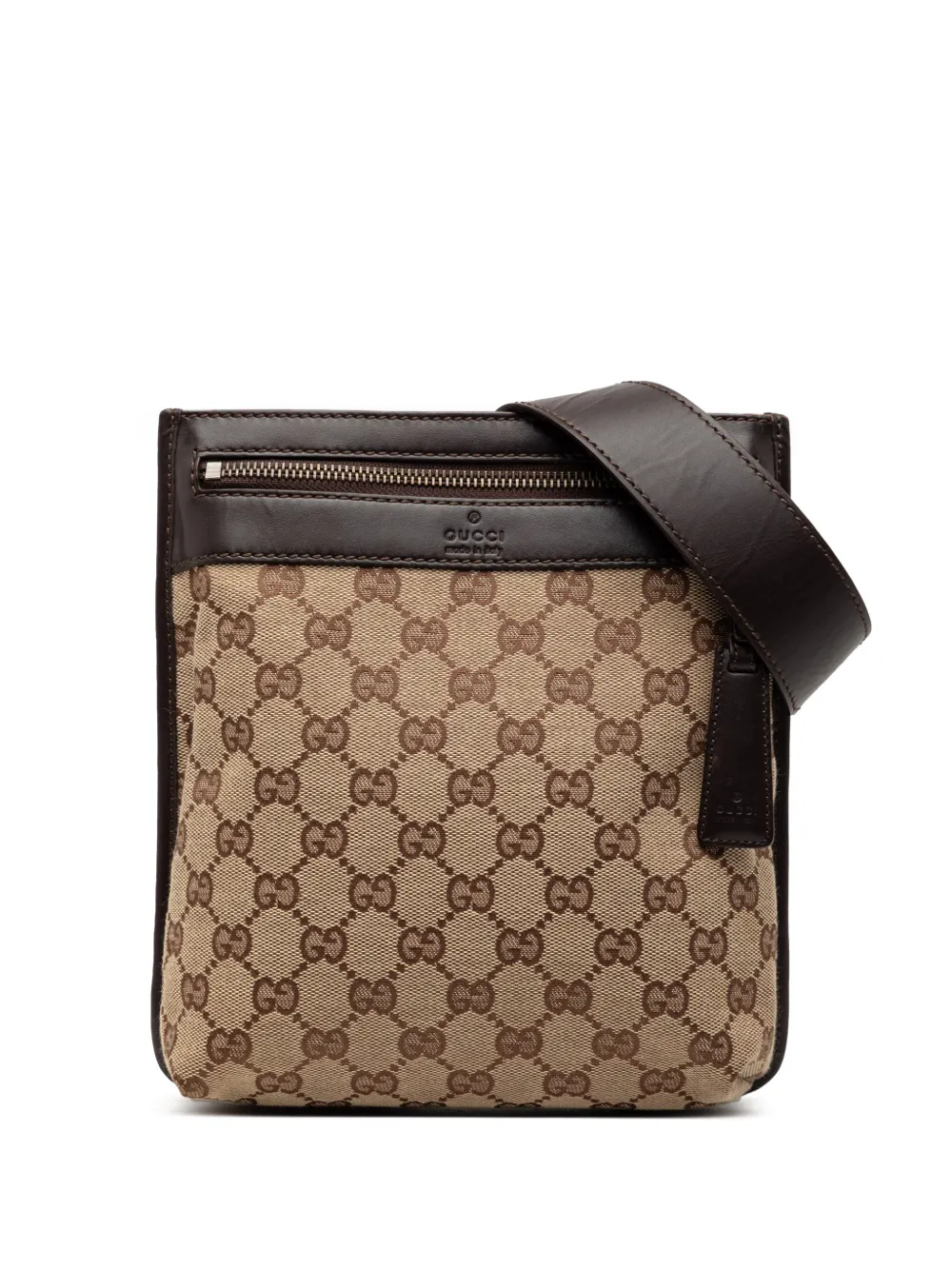 Gucci Pre-Owned 2000-2015 GG Canvas crossbody bag - Toni neutri