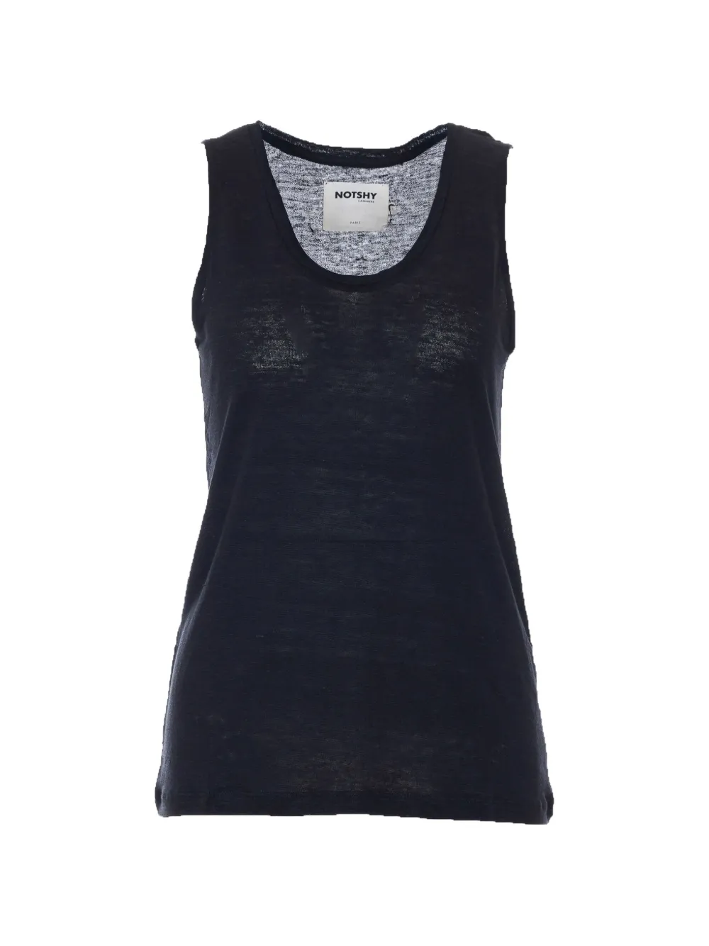 NOTSHY Yana round-neck tank top - Nero