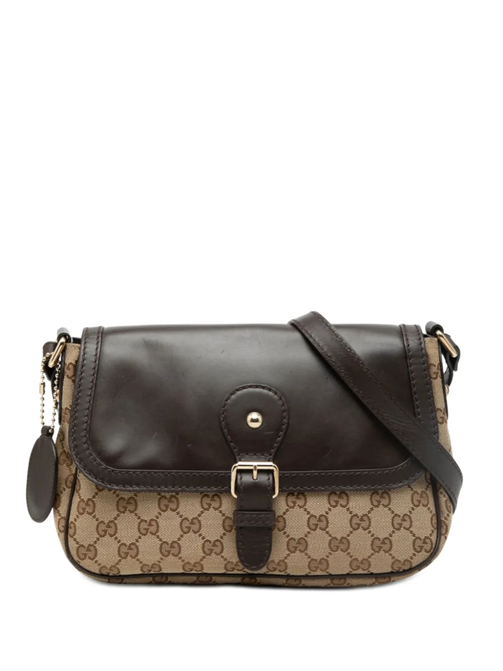 Gucci Pre-Owned 2000-2015 GG Canvas Sukey crossbody bag - Toni neutri