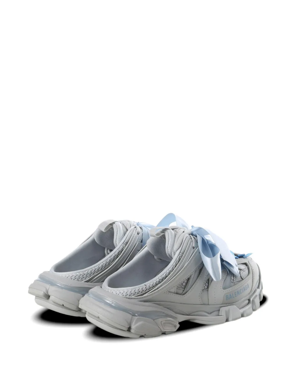 Balenciaga bow-detail mules Grijs