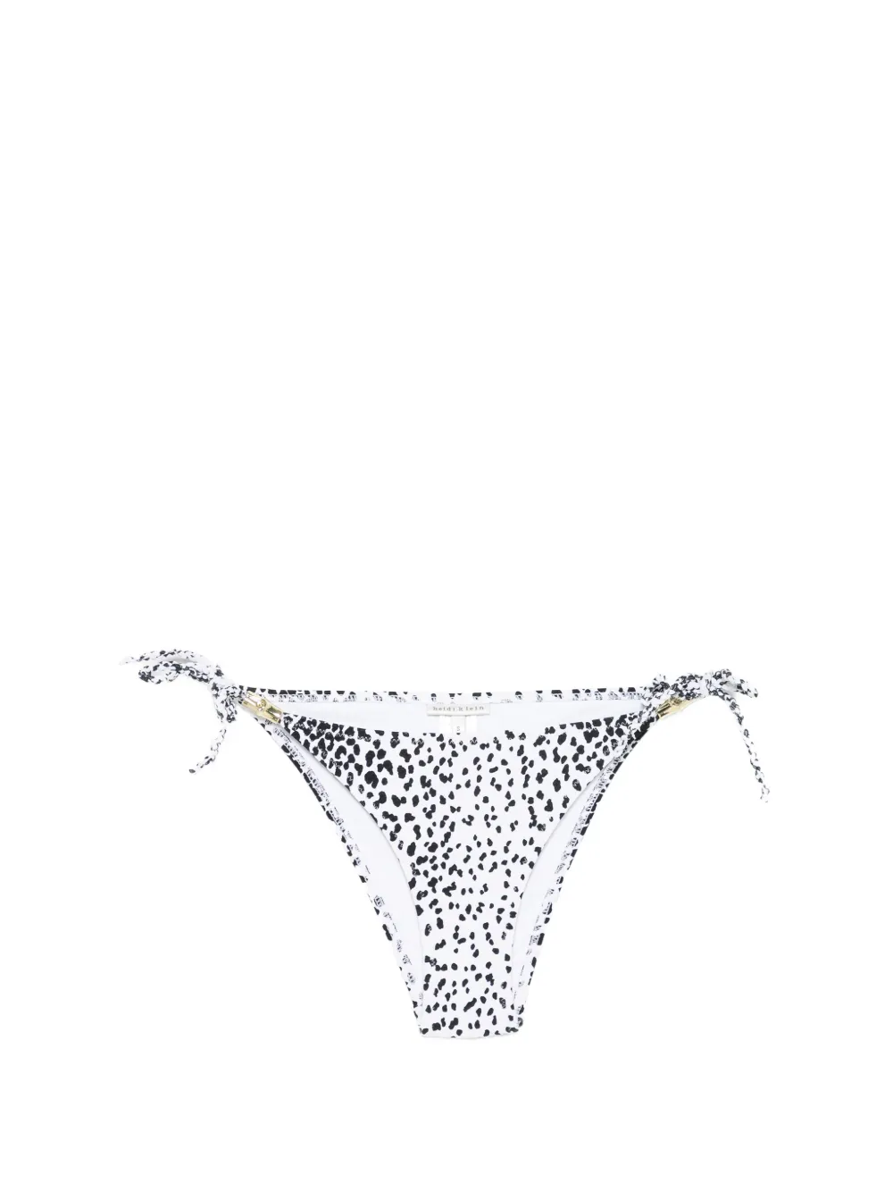 Heidi Klein Slip bikini con stampa - Bianco