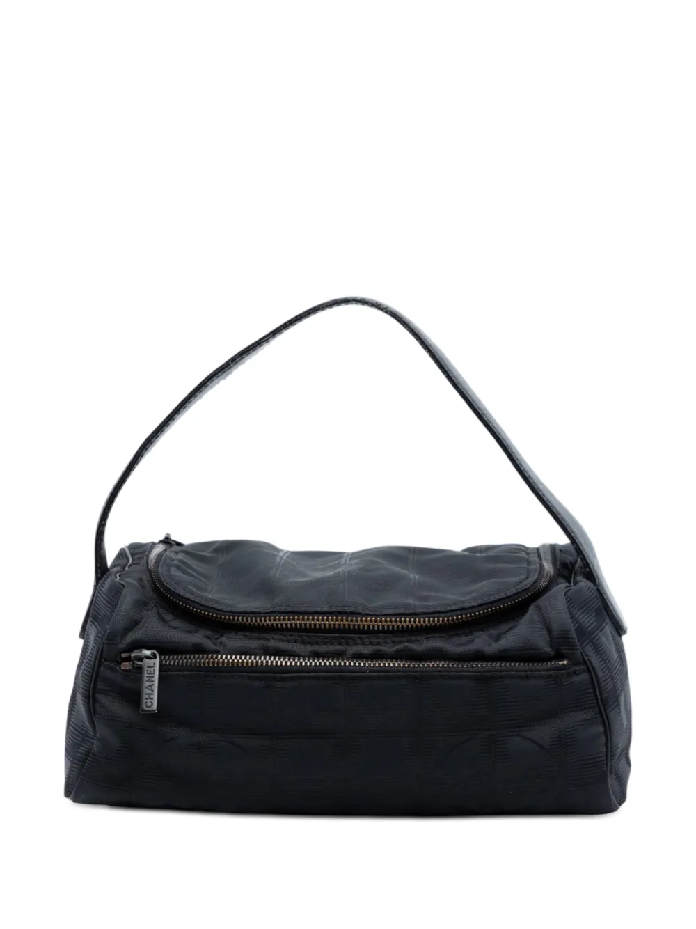 CHANEL Pre-Owned 2000-2002 New Travel Line Nylon vanity bag - Nero