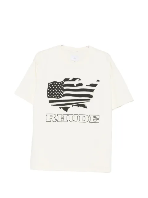 RHUDE graphic-print T-shirt