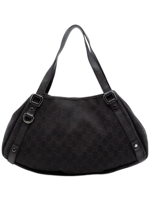 Gucci Pre-Owned 2016-2025 GG Denim Abbey D Ring tote bag