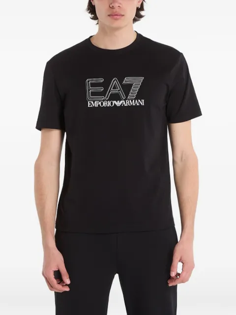 Ea7 Emporio Armani Visibility logo-print T-shirt