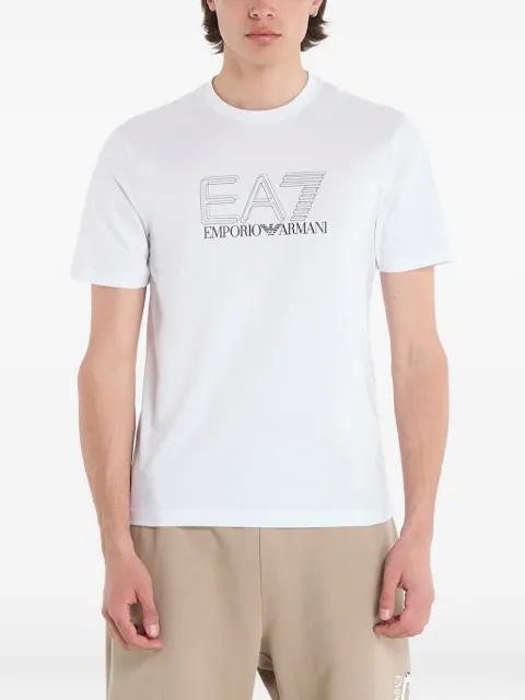 Ea7 Emporio Armani logo-print T-shirt