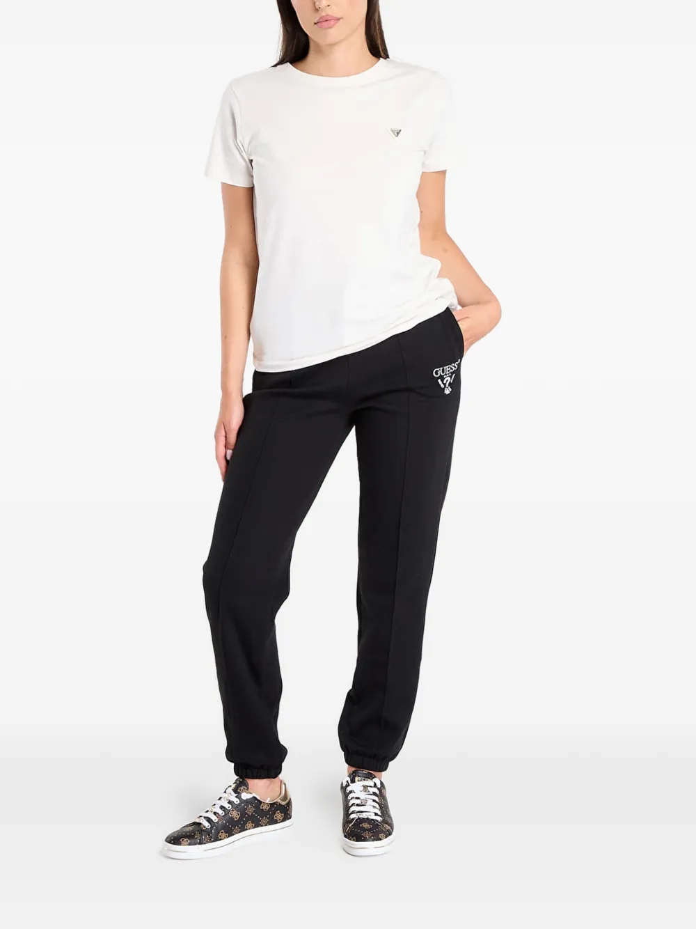 GUESS USA Roberta trainingsbroek met logoprint Zwart