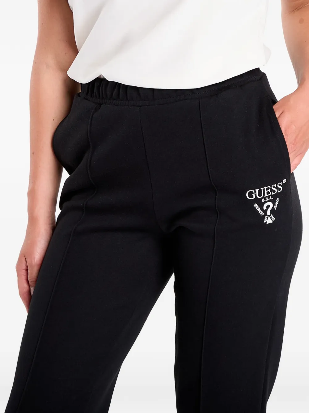 GUESS USA Roberta trainingsbroek met logoprint Zwart