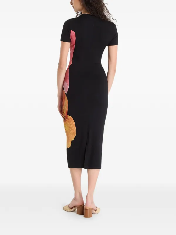 desigual floral midi dress Floral midi dress women's I Desigual.com