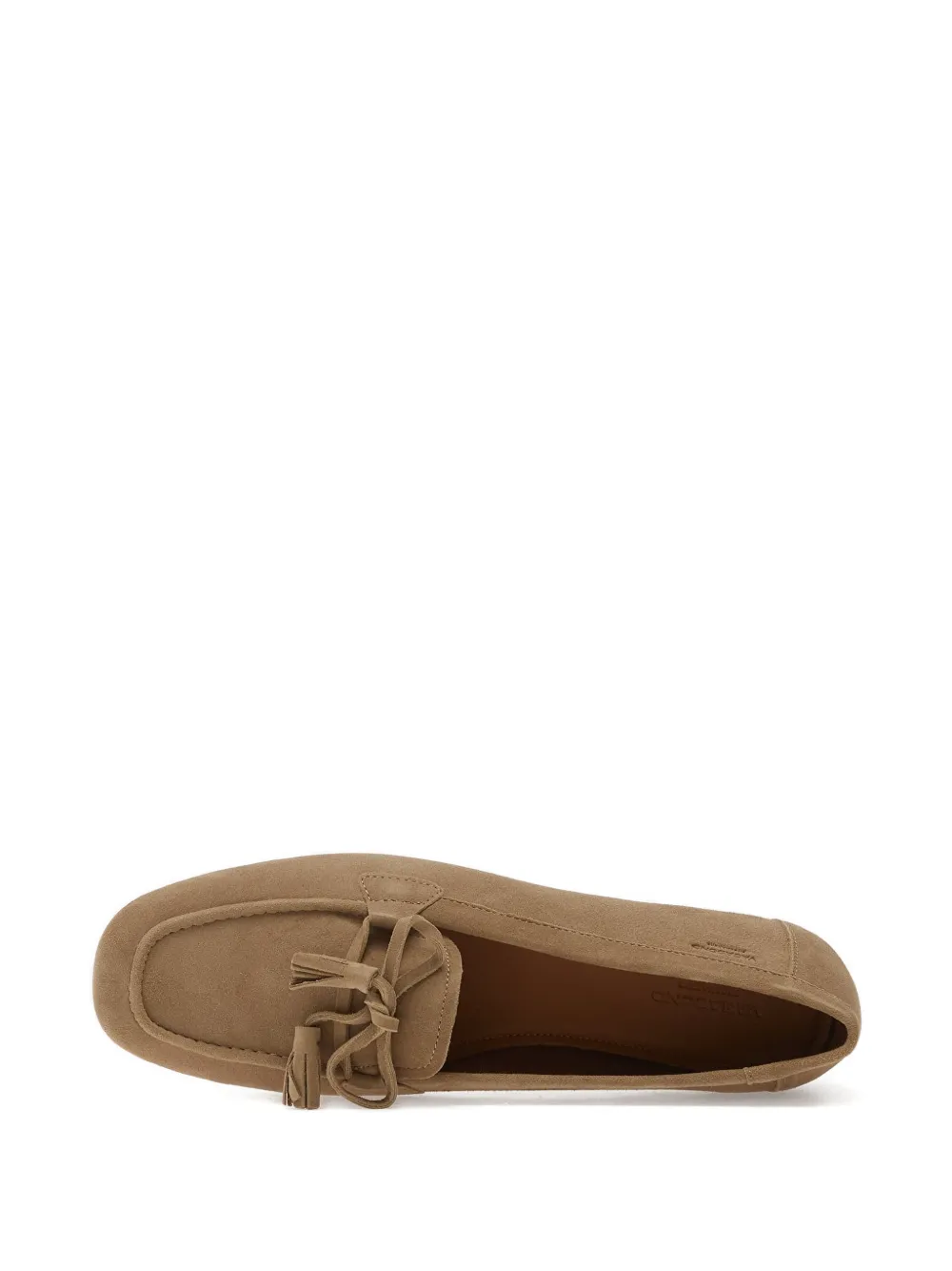 VAGABOND Hillary tassel bow ballet flats Beige