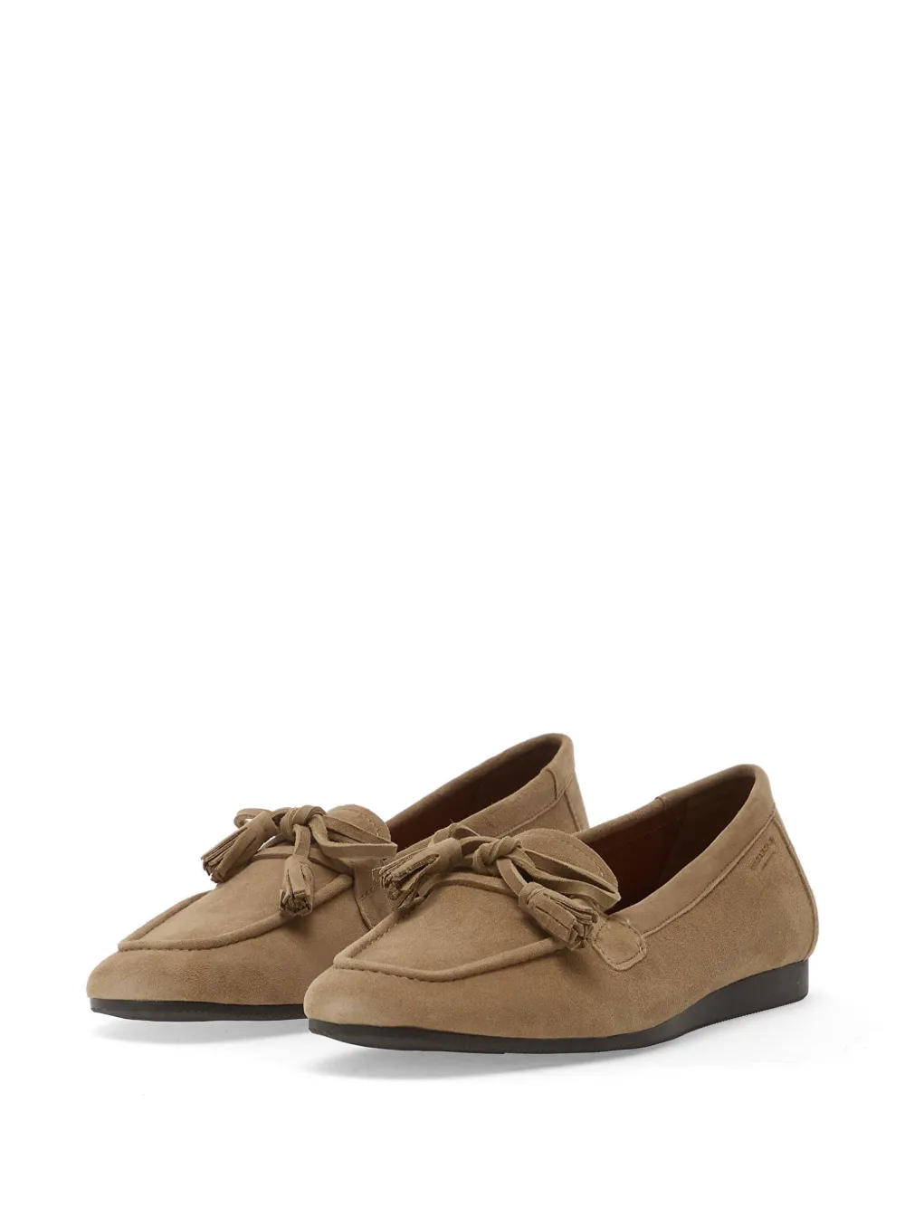 VAGABOND Hillary tassel bow ballet flats Beige
