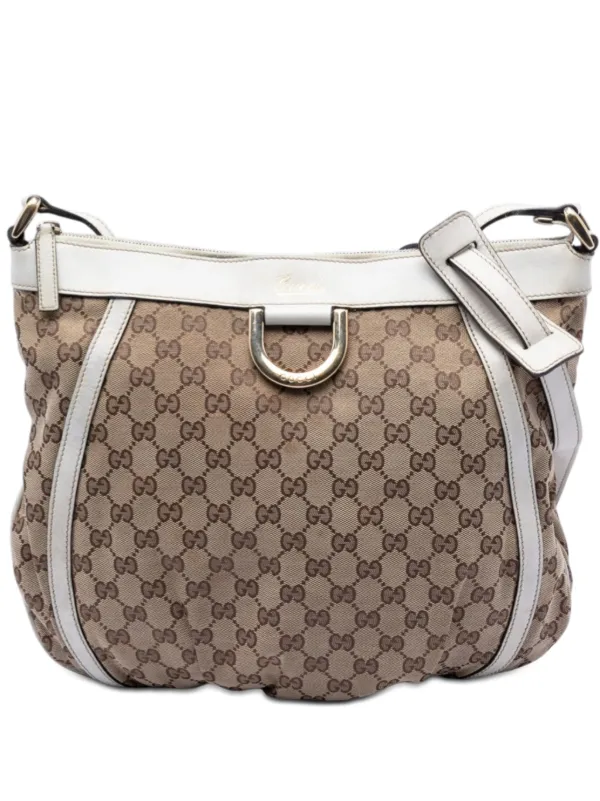 Gucci Pre-Owned 2016-2026 GGキャンバス アビー Dリング ショルダー 