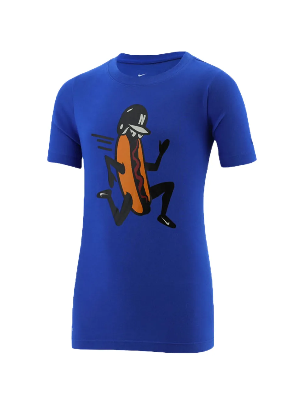 Nike Kids Dri-FIT graphic-print T-shirt - Blau