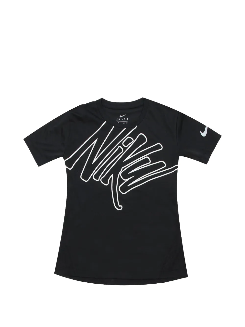 Nike Kids Dri-FIT graphic-print T-shirt - Schwarz