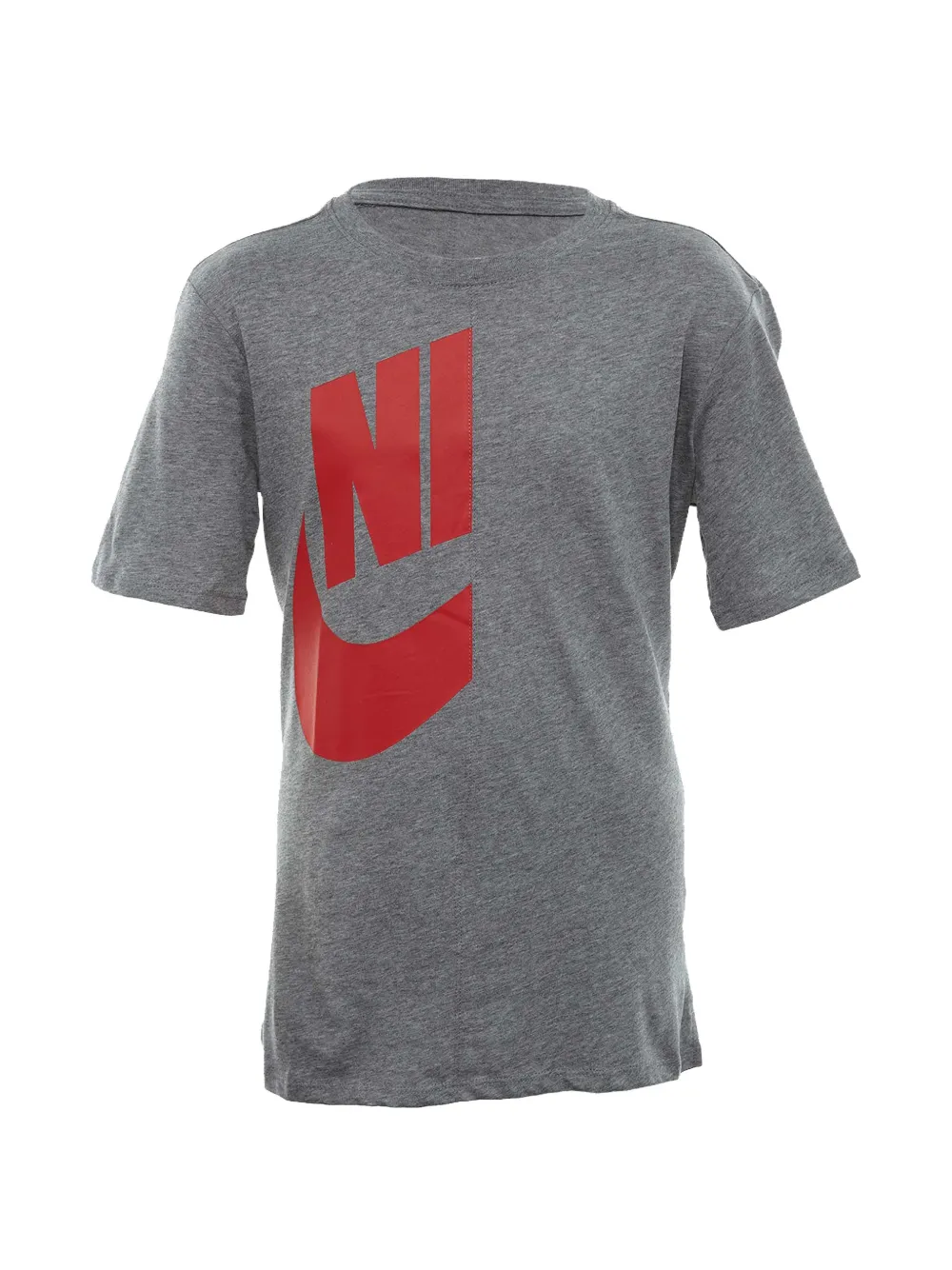 Nike Kids logo-print T-shirt - Grau