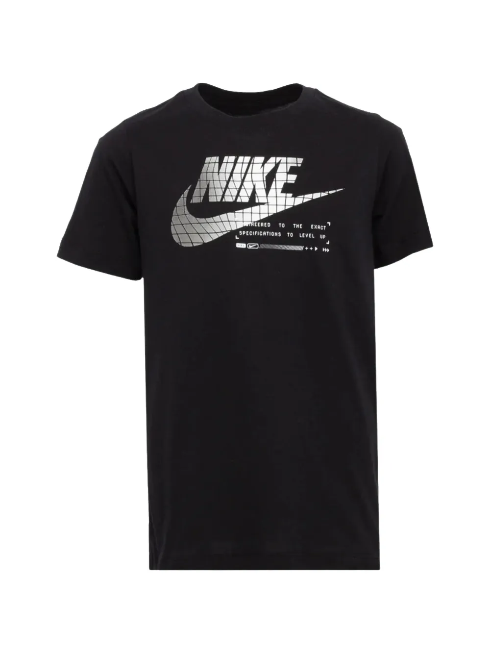 Nike Kids logo-print T-shirt - Nero