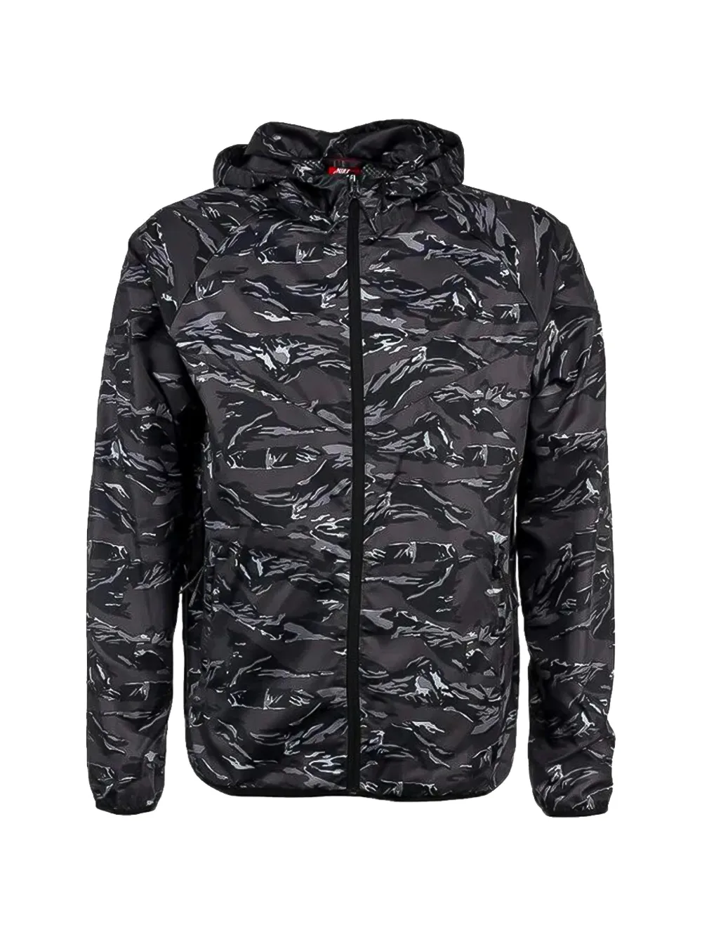 Nike camouflage-print jacket - Schwarz