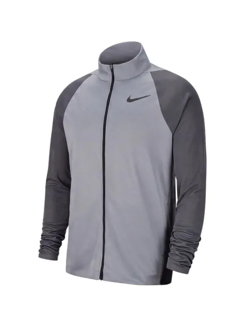 Nike logo-print zip-up jacket