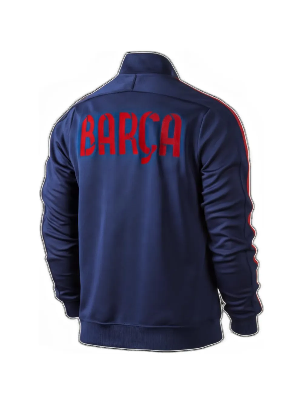 Nike FC Barcelona logo-patch sweatshirt Blauw