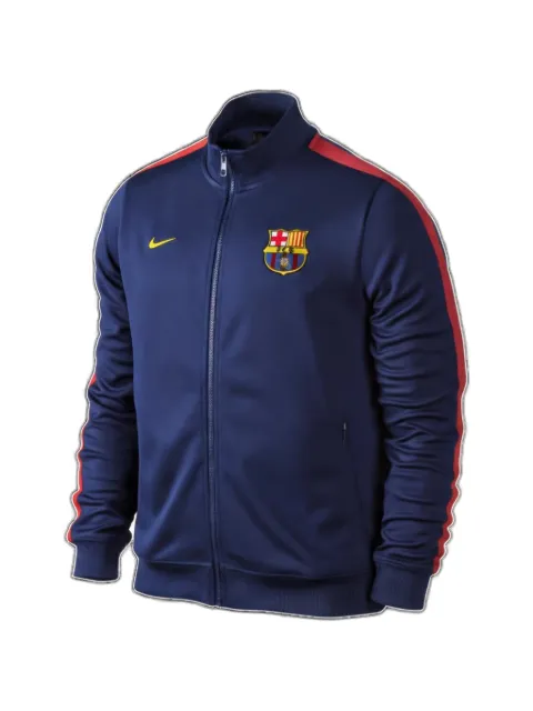 Nike FC Barcelona logo-patch sweatshirt