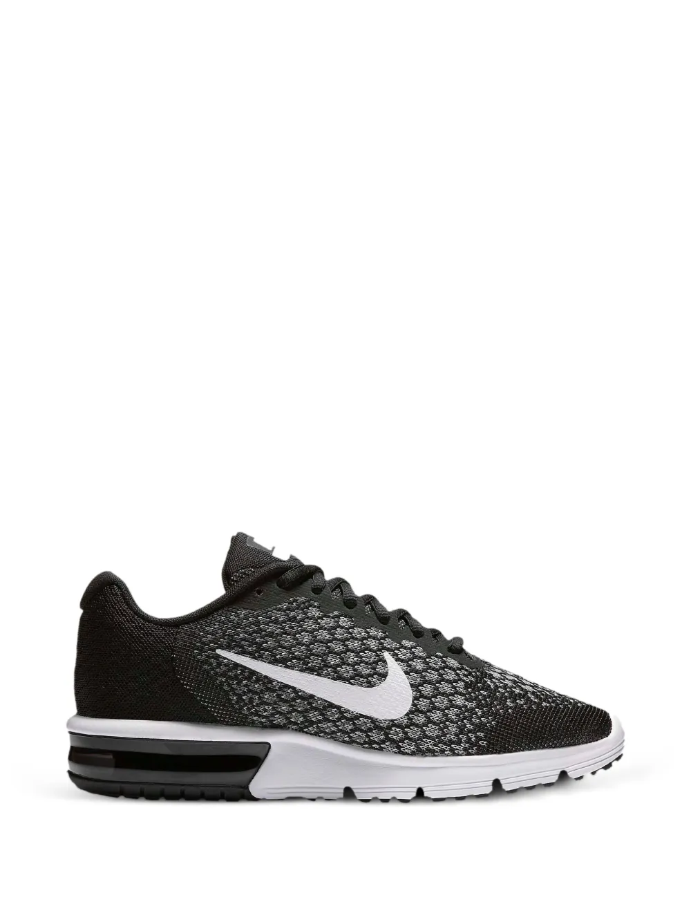 Nike Air Max Sequent 2 "Black White Dark Grey" sneakers Zwart