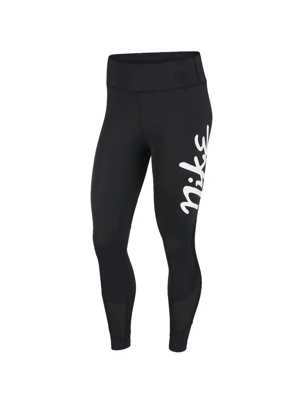 Nike Fast 7/8 Running logo-print leggings - Schwarz