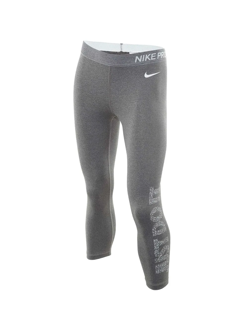 Nike Pro legging met logoprint Grijs