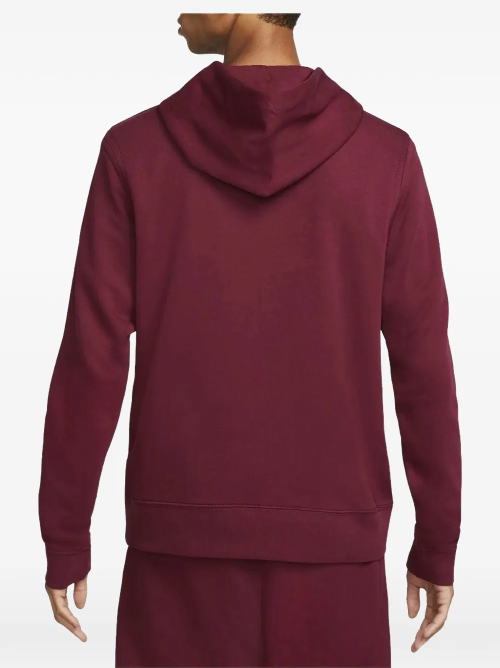 Nike Hoodie met print Rood