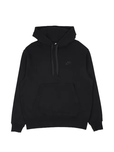 Nike logo-embroidered hoodie