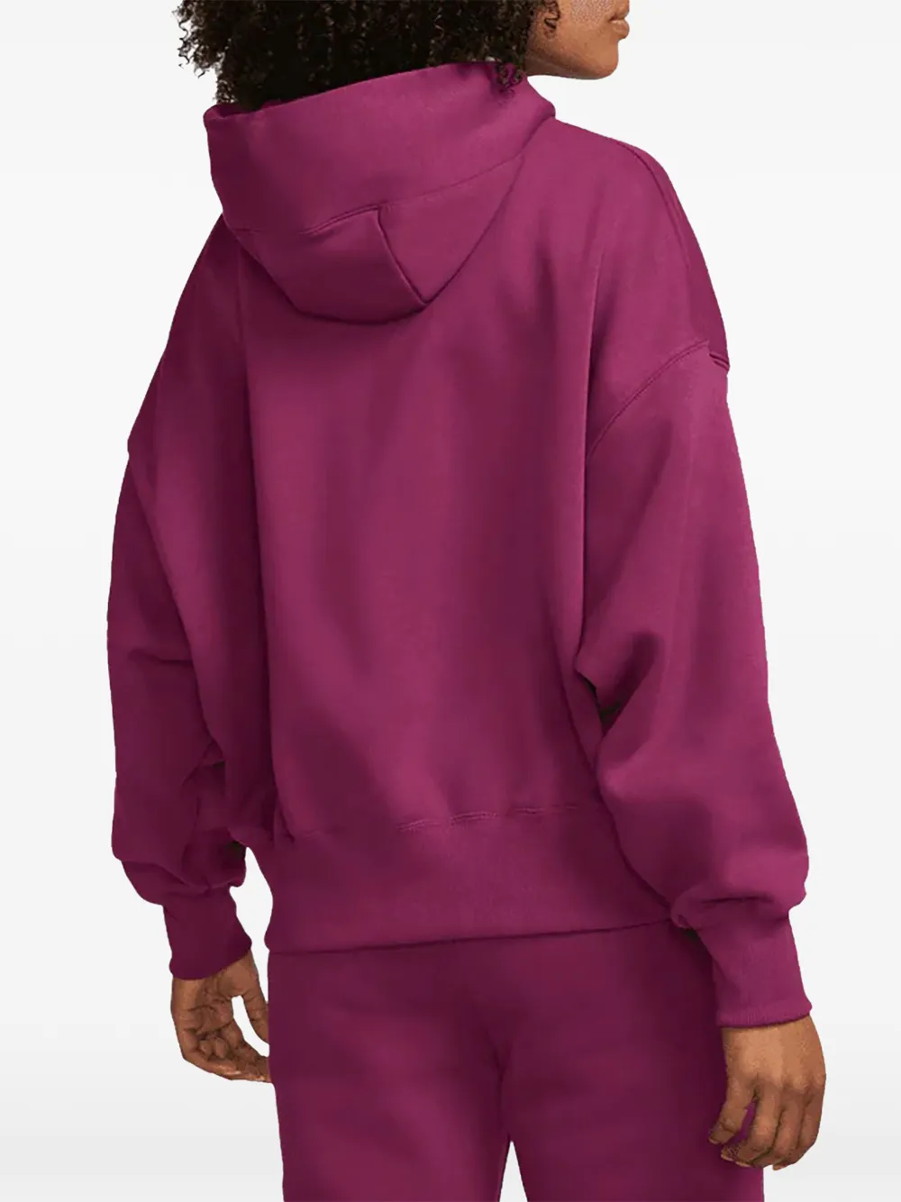Nike Phoenix Fleece oversized hoodie Paars
