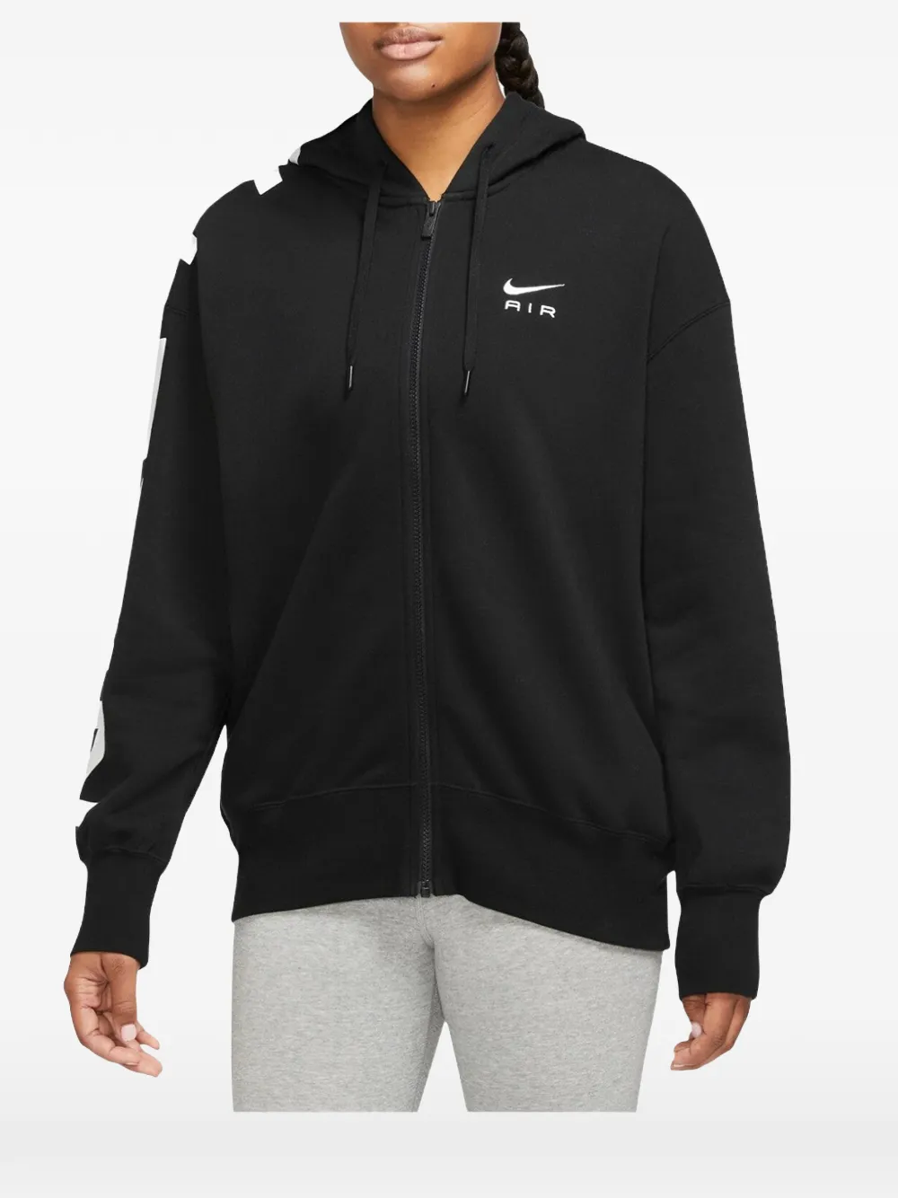 Nike Air oversized hoodie - Schwarz