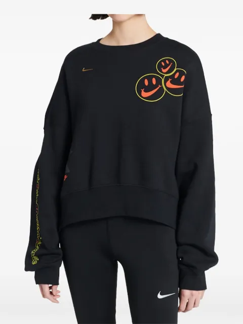 Nike Smiley fleece sweatshirt